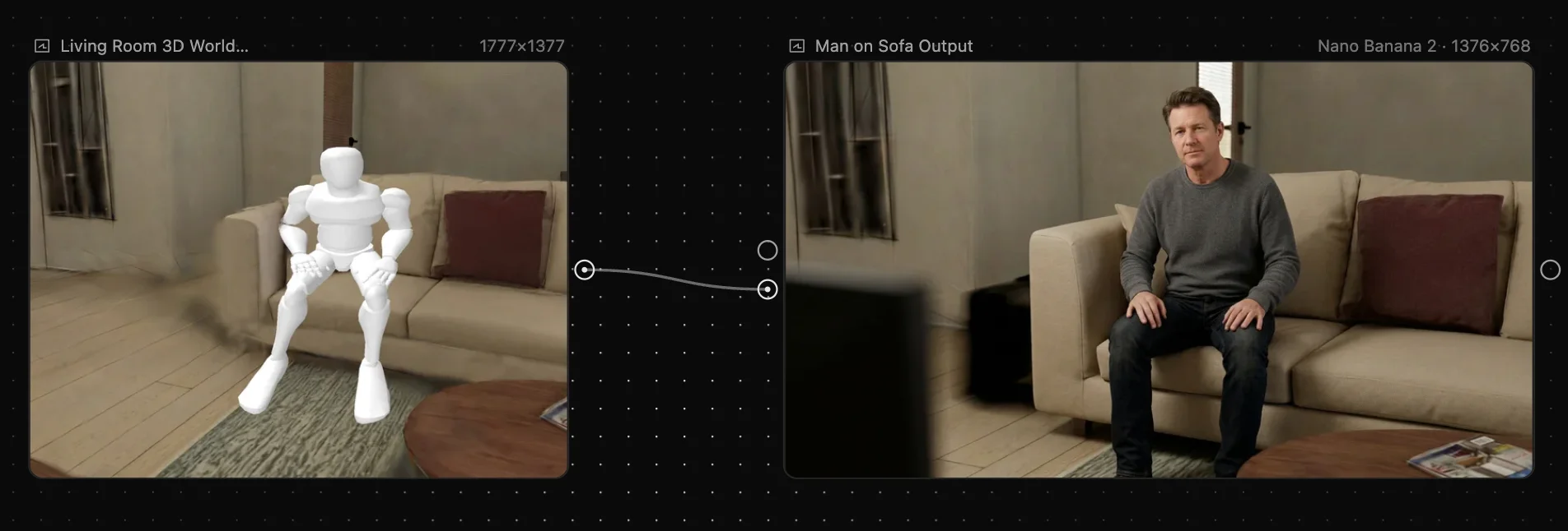 Precision image generation workflow